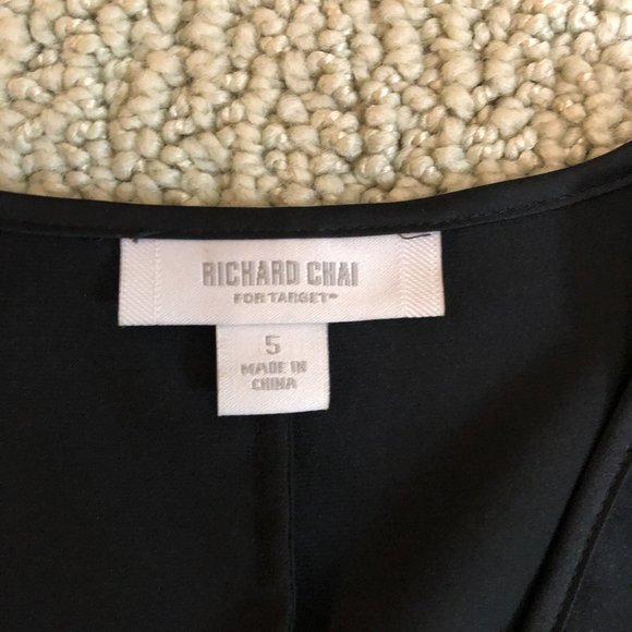 NWOT Richard Chai Black Dress size 5 (Juniors) Knee Length - Picture 7 of 7